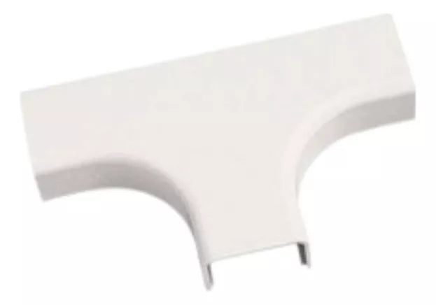 Conexión En T Para Uso Con Canaleta Ld5 Material Abs Color Blanco Mate TF5IW-E - SILYMX