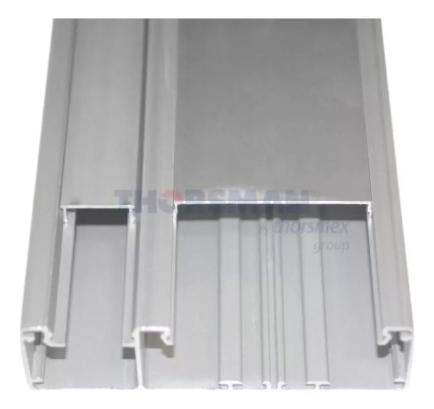 Canaleta de aluminio 140 x 41 tramo 3m INKA-140 - SILYMX