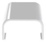 Tapa Final para uso con canaleta LD5 material ABS ECF5IW-E - SILYMX