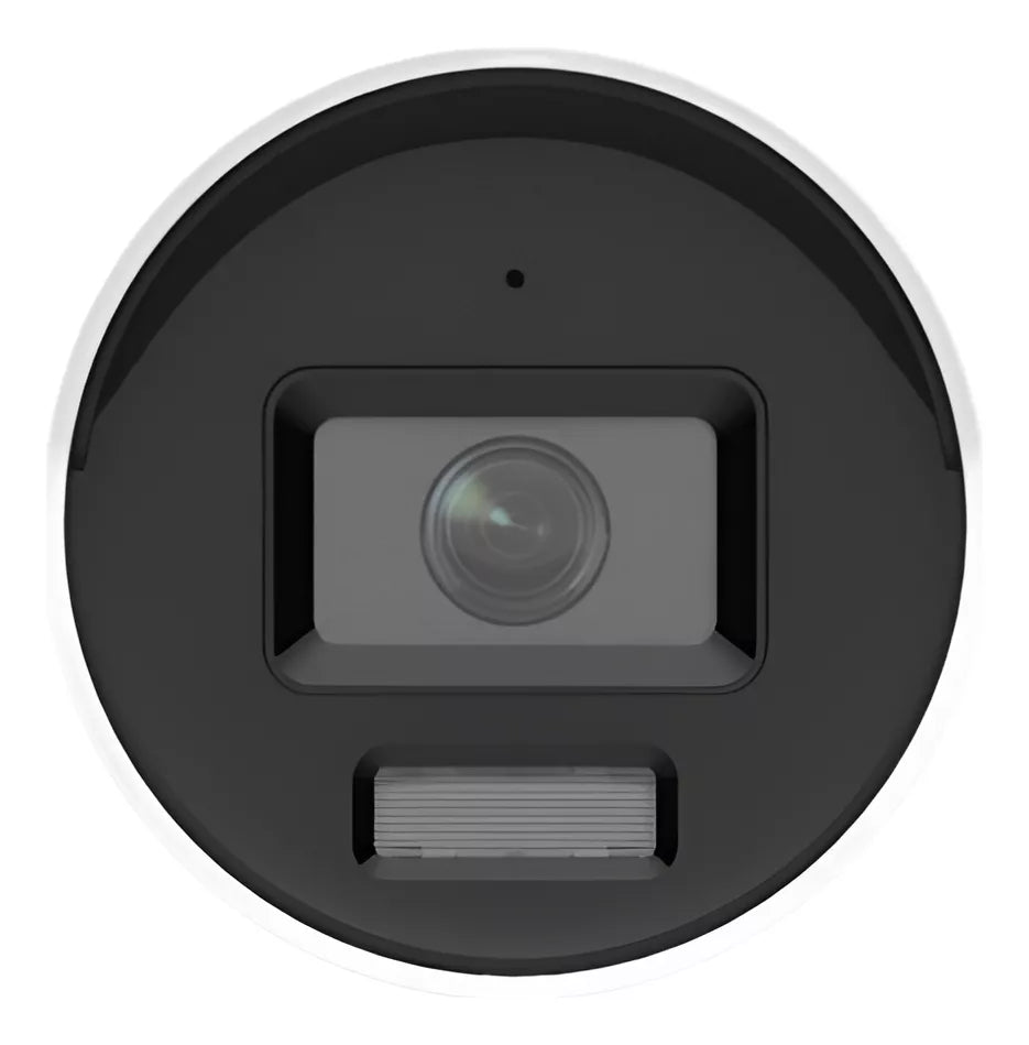 Cámara Dual Light + ColorVu Bala IP 8 Megapixel 4K ente 2.8 mm 40 mts IR + 40 mts Luz Blanca Exterior IP67 Luz Intermitente y Alerta de Audio Micrófono Integrado ACUSENSE Filtro de Falsas Alarmas Metal ACUSEARCH DS-2CD2087G2H-LIU/SL - SILYMX