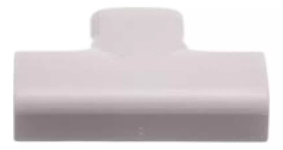 Conexión En T Para Uso Con Canaleta Ld5 Material Abs Color Blanco Mate TF5IW-E - SILYMX
