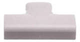 Conexión En T Para Uso Con Canaleta Ld5 Material Abs Color Blanco Mate TF5IW-E - SILYMX