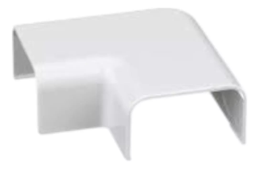 Conexión en ángulo recto L para uso con canaleta LD3 material ABS RAF3IW-E - SILYMX