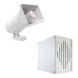 Sirena de 2 tonos 30 W Sonido 118 dB con Gabinete incluido IMP30V3 SF581AGAB - SILYMX