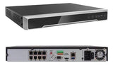 NVR 32 Megapíxel 8K 8 Canales IP 8 Puertos PoE Soporta Cámaras con AcuSense HDMI en 8K DS-7608NI-M2/8P - SILYMX