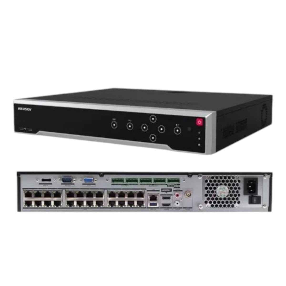 NVR 32 Megapíxel 8K 16 Canales IP 16 Puertos PoE+ HDMI en 8K DS-7616NI-M2/16P - SILYMX