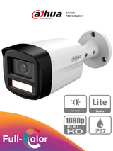 Camaras Analogicas BalaDAHUADH-HAC-HFW1209TLMN-LED-S3Camara Bullet HDCVI 2MP Full Color Lente 2.8mm IP67 40m LED Dahua DH - HAC - HFW1209TLMN - LED - S3 - SILYMX