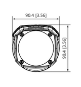 Camara Bullet De 5 Megapixeles Metalica Lente De 3.6 Mm DH-HAC-HFW1500DN-0360B - SILYMX