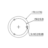 Camara Bullet 1080p Super Adapt Metalica Lente De 2.8mm HAC-HFW1231CMN-0280B - SILYMX