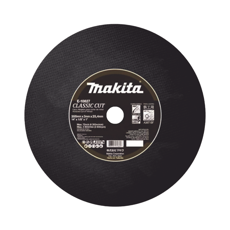 Disco de corte para metal de 14" E10827 - SILYMX