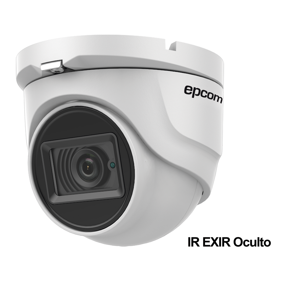 Cámara Eyeball TURBOHD 4K 8Megapixeles Gran Angular 102° Lente 2.8 mm Exterior IP67IR EXIR 30 mts dWDR TVI-AHD-CVI-CVBS E4K-TURBO-L - SILYMX