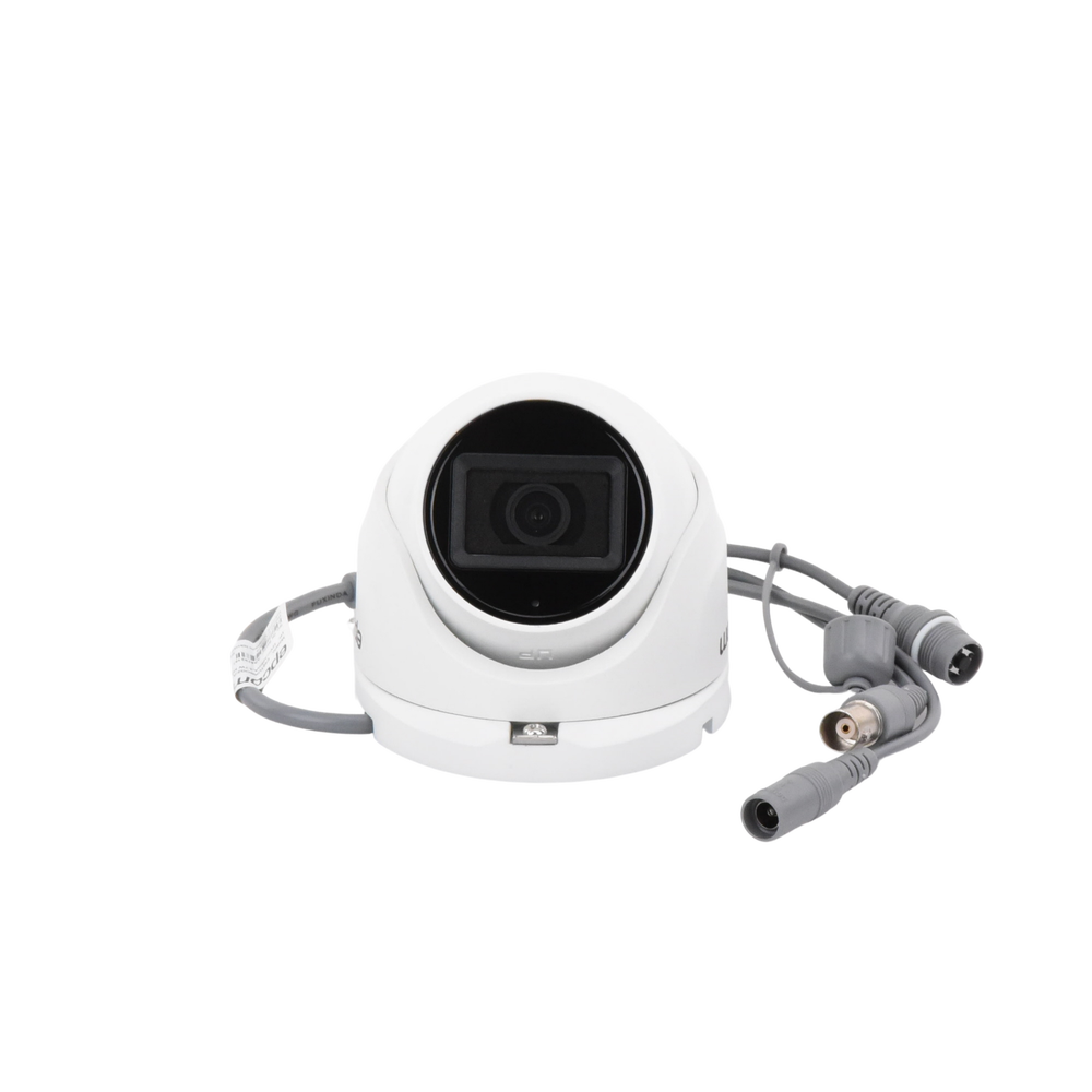 Cámara Turret TURBOHD 5 Megapixel Angulo de vision 85.5° Lente 2.8 mm 30 mts IR EXIR Exterior IP67 4 Microfono Integrado dWDR E50-TURBO-G2/A - SILYMX