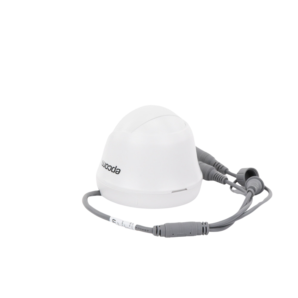 Cámara Turret TURBOHD 5 Megapíxel 85° de Visión Lente 2.8 mm Exterior IP66 IR EXIR 20 mts TVI-AHD-CVI-CVBS Policarbonato E50-TURBOG3-P - SILYMX