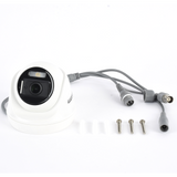Cámara Turret TURBOHD 2 Megapíxel 1080p Imagen a color 24/7 Lente 2.8 mm Policarbonato Luz Blanca 20 mts Interior Microfono Integrado TVI-AHD-CVI-CVBS dWDR E8-TURBO-PC/A - SILYMX