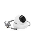 Cámara Turret TURBOHD 2 Megapíxel 1080p Imagen a color 24/7 Lente 2.8 mm Policarbonato Luz Blanca 20 mts Interior Microfono Integrado TVI-AHD-CVI-CVBS dWDR E8-TURBO-PC/A - SILYMX