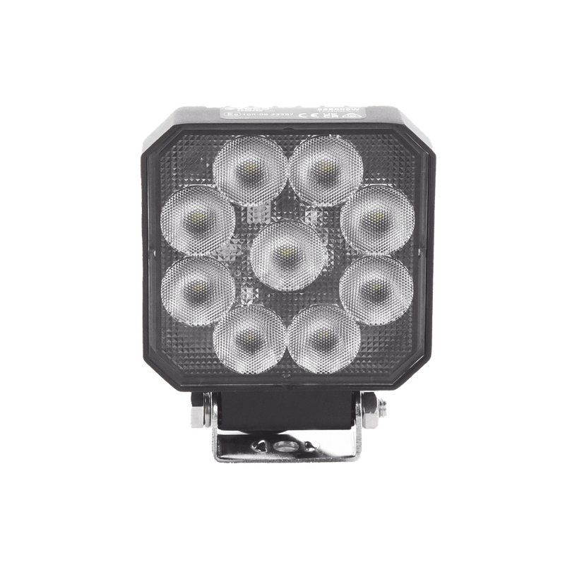 Luz de trabajo 9 LED 1050 Lumenes 12-24 Vcd E92006W - SILYMX