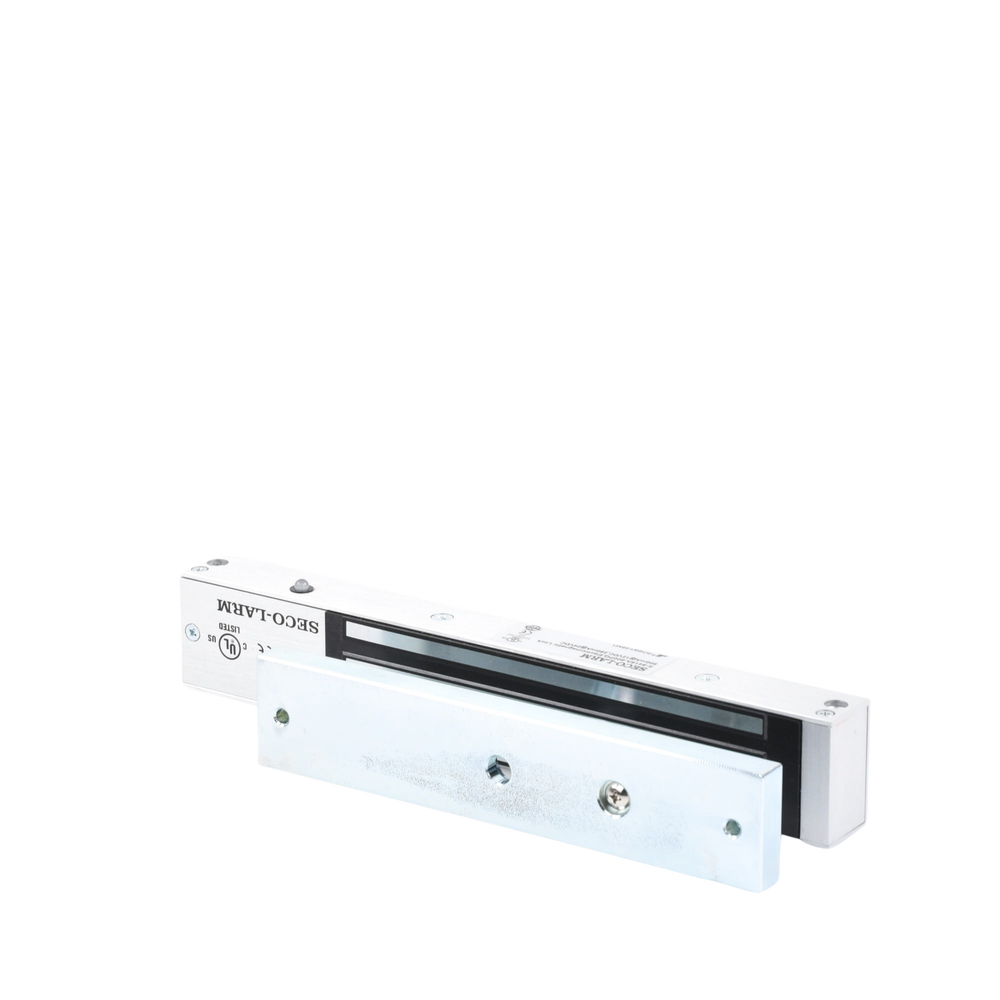 Chapa Magnética 600 lbs con LED Sensor de Estado de Unión Sin Magnetismo Residual Uso Interior E941SA600PQ - SILYMX