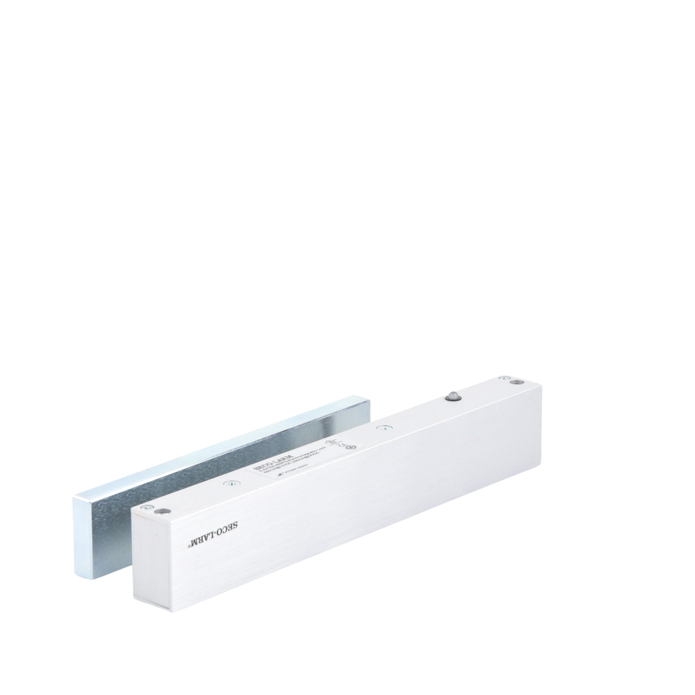 Chapa Magnética 600 lbs con LED Sensor de Estado de Unión Sin Magnetismo Residual Uso Interior E941SA600PQ - SILYMX