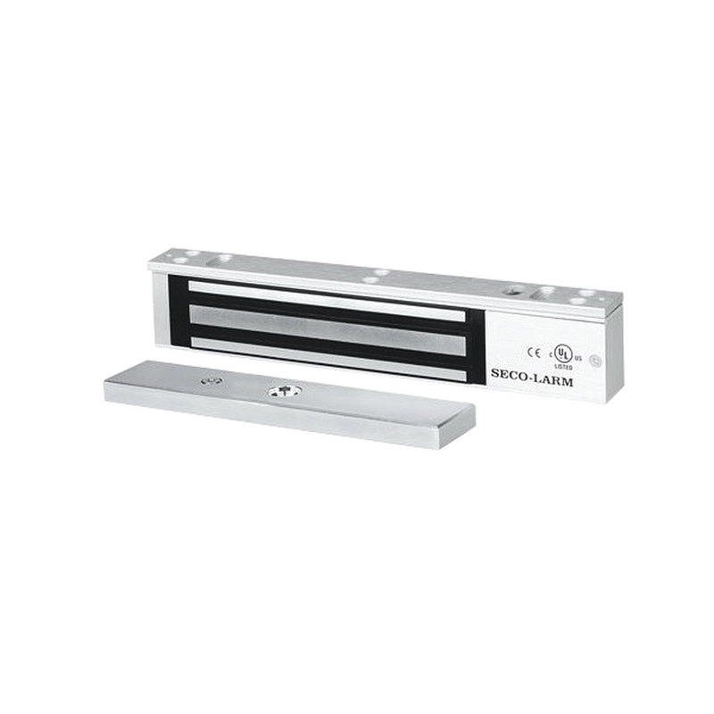 Chapa Magnética 600 lbs con LED Sensor de Estado de Unión Sin Magnetismo Residual Uso Interior E941SA600PQ