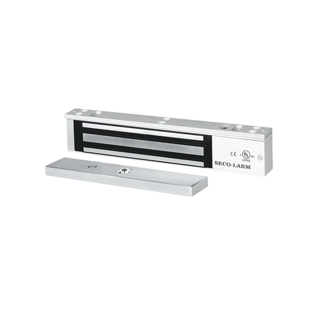 Chapa Magnética 600 lbs con LED Sensor de Estado de Unión Sin Magnetismo Residual Uso Interior E941SA600PQ