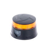 Baliza LED Recargable, Compacta y Discreta, Color Ámbar, Con Montaje Magnético y de Succión