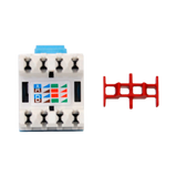 Jack Modular RJ45 Cat5e Belden AX101315 KeyConnect Azul - SILYMX