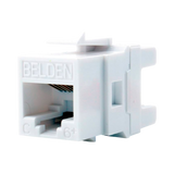 Jack Belden Cat6+ Rj45 Keyconnect Mediaflex NORDX Categoría 6 22 A 26 Awg De Impacto Blanco Ax101320 - SILYMX