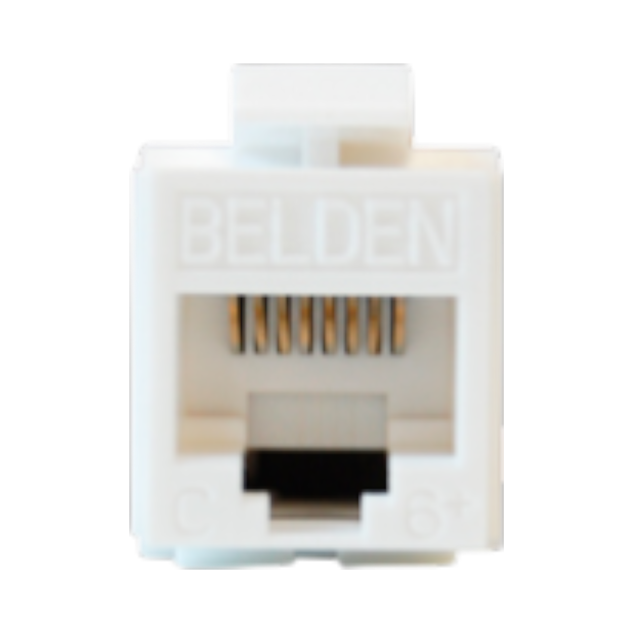 Jack Belden Cat6+ Rj45 Keyconnect Mediaflex NORDX Categoría 6 22 A 26 Awg De Impacto Blanco Ax101320 - SILYMX