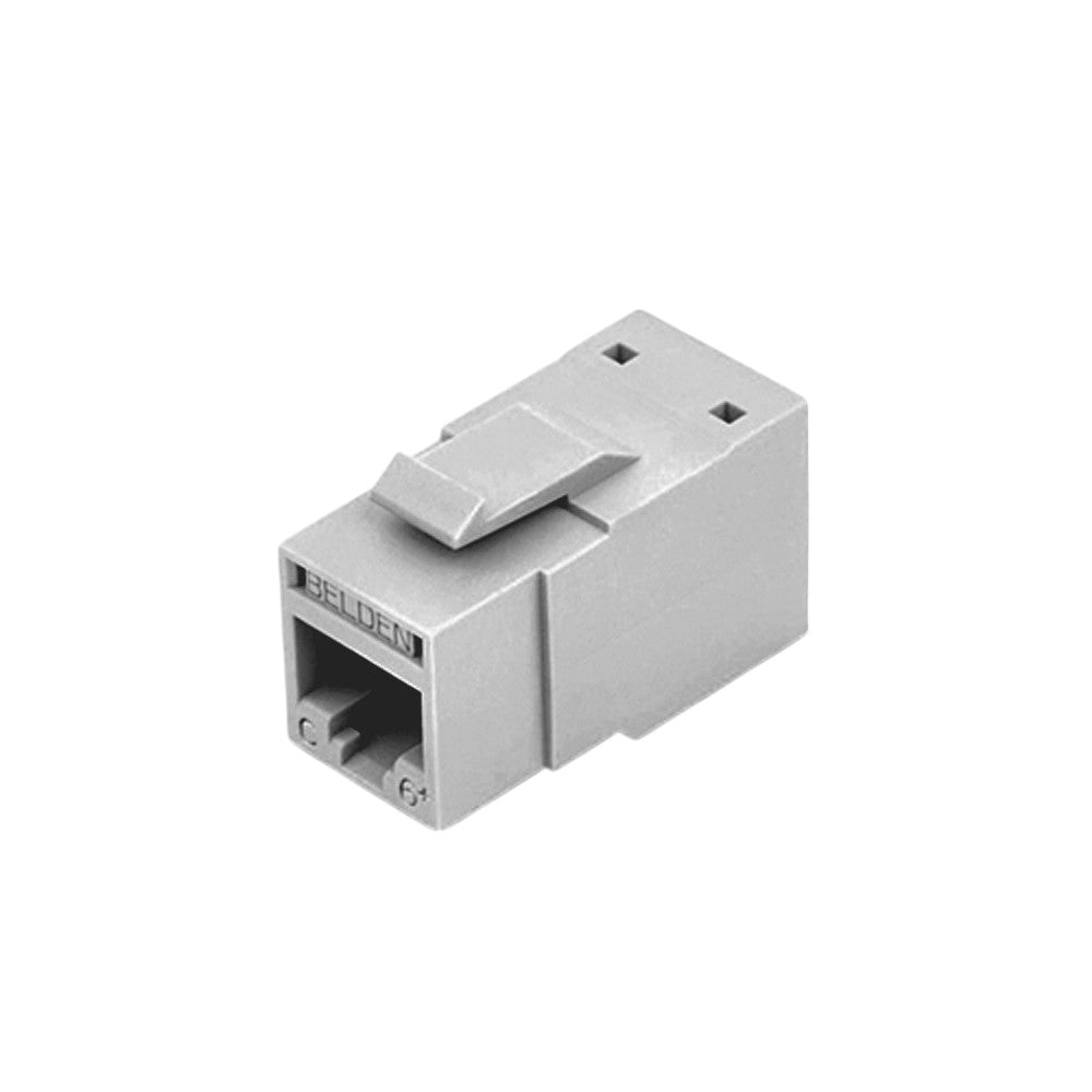Jack Belden Keyconnect  RJ45  Cat6a RJ-45 Gris RVAMJKUGY-S1 - SILYMX