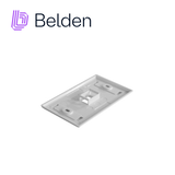 Placa De Pared Belden 1 Puerto Para Jacks Keyconnect Universal Blanco Electrico Ax102660 - SILYMX