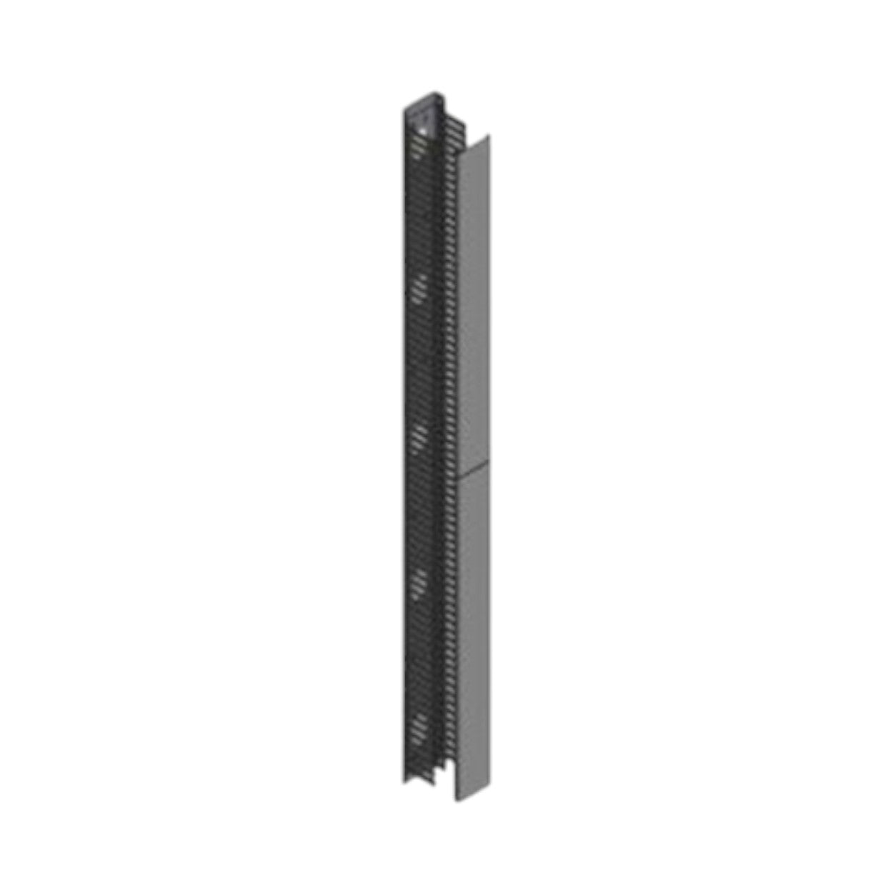 Belden Organizador Vertical Sencillo 19U Negro VCMFDR4X4 - SILYMX