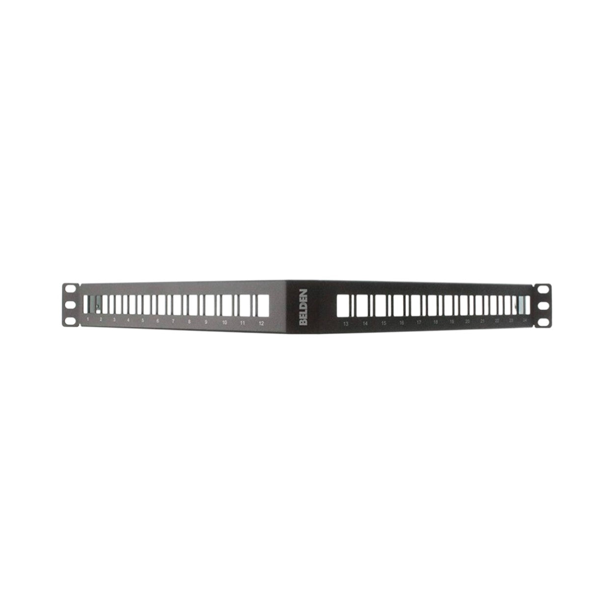 Patch Panel Angulado Belden Ax104599 24 Puertos 1 Ur Modular Cat 5e/6/6a - SILYMX