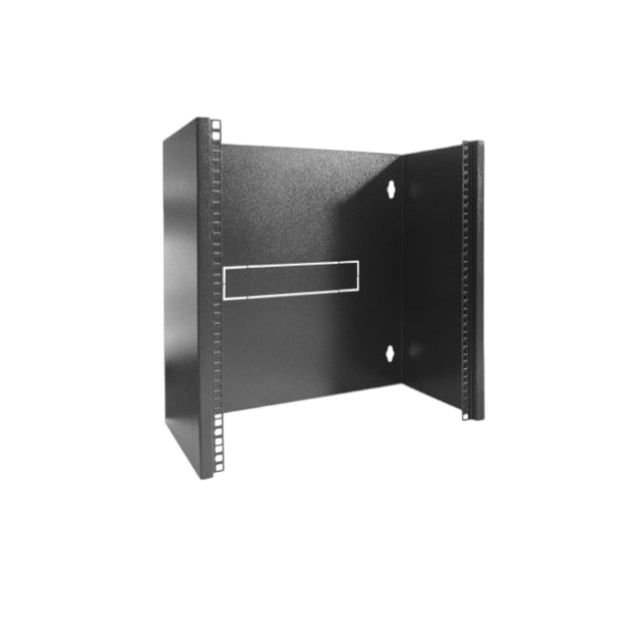 Rack De Pared 12ur Preparado Para Anclaje En Pared Construido En Una Sola Pieza Capacidad De Carga De 20 Kg Ideal Para Espacios Reducidos - SILYMX