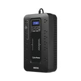 UPS CYBERPOWER de 850 VA/510 W Topología Standby con Modo Ahorrador ECO Entrada 120 Vca NEMA 5-15P Con 12 Tomas NEMA 5-15R EC850LCD - SILYMX
