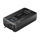 UPS CYBERPOWER de 850 VA/510 W Topología Standby con Modo Ahorrador ECO Entrada 120 Vca NEMA 5-15P Con 12 Tomas NEMA 5-15R EC850LCD - SILYMX