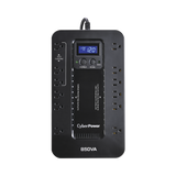 UPS CYBERPOWER de 850 VA/510 W Topología Standby con Modo Ahorrador ECO Entrada 120 Vca NEMA 5-15P Con 12 Tomas NEMA 5-15R EC850LCD - SILYMX