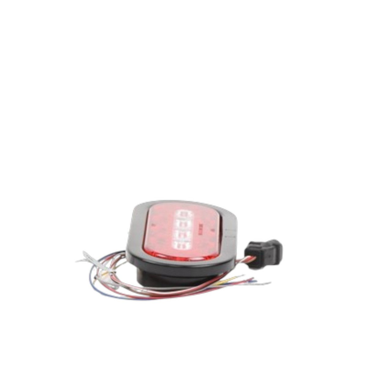 Plafón Ovalado de 7.5 pulgadas Para Camiones de Transporte 18 LED Ultra Brillantes ED3060AW - SILYMX