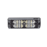 Luz Perimetral, 12 LED Ultra Brillantes, Color Rojo / Claro - SILYMX