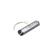 Luz Auxiliar Serie X3705 6 LEDs Ultra Brillantes, color Rojo / Azul - SILYMX