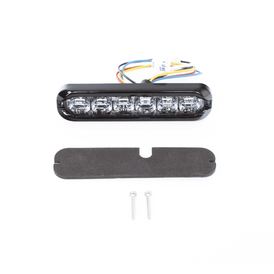 Luz perimetral 12 LED Ultra Brillantes Dual Color Ámbar y Claro ED3794AW - SILYMX