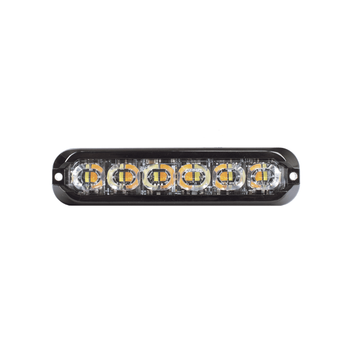 Luz perimetral 12 LED Ultra Brillantes Dual Color Ámbar y Claro ED3794AW - SILYMX