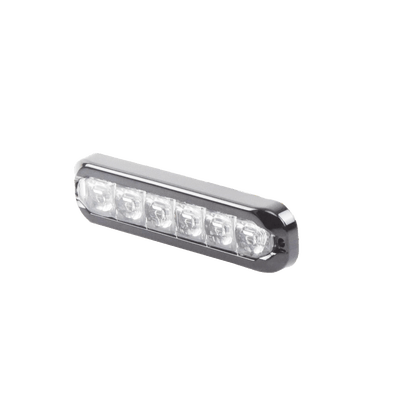 Luz perimetral 12 LEDs Ultra Brillantes Dual Color Rojo / Claro ED3794RW - SILYMX
