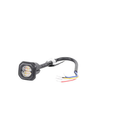 Lampara Oculta de LED de bajo perfil color ámbar y claro ED9040AW - SILYMX