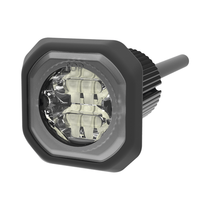 Lampara Oculta de LED de bajo perfil color ámbar y claro ED9040AW - SILYMX