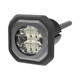 Lampara Oculta de LED de bajo perfil color ámbar y claro ED9040AW - SILYMX