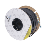 Carrete de Fibra Óptica Monomodo 9/125 LC-LC Dúplex 150m Reforzada Kevlar Subterránea | LINKEDPRO EF-150-LC - SILYMX