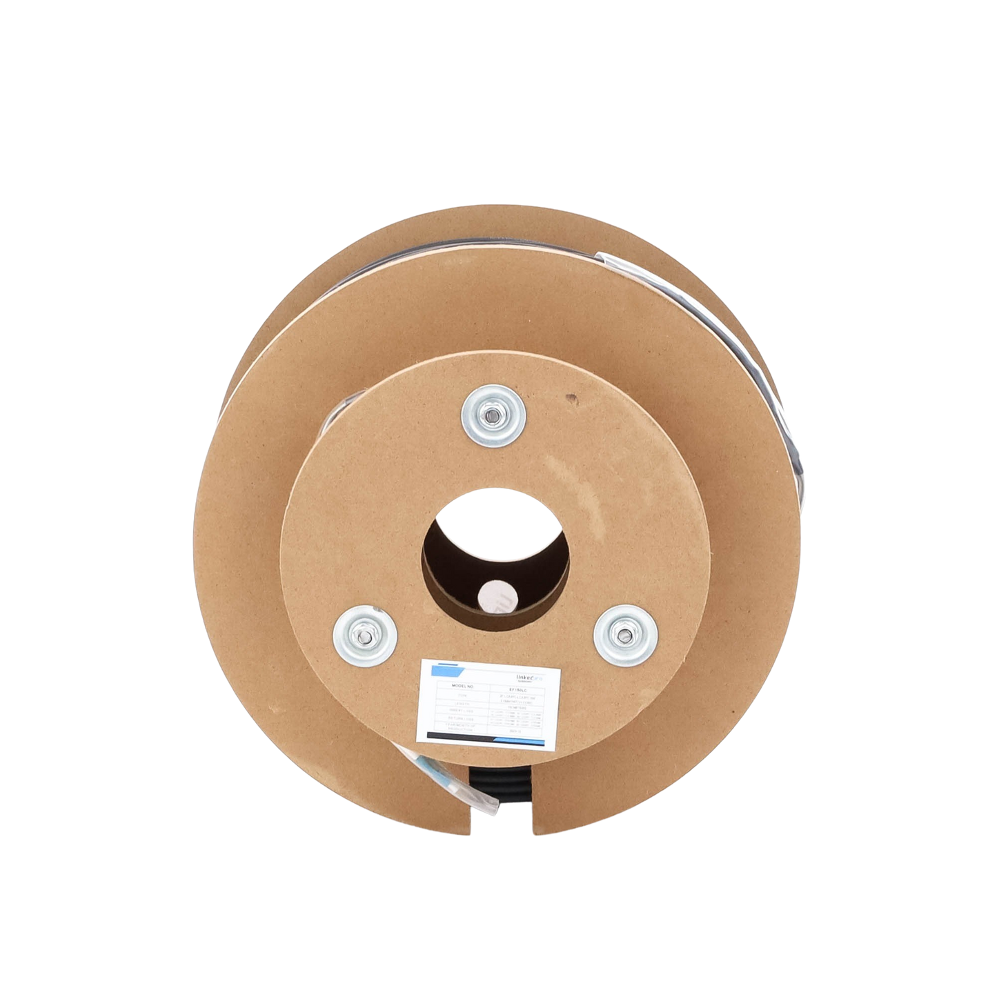 Carrete de Fibra Óptica Monomodo 9/125 LC-LC Dúplex 150m Reforzada Kevlar Subterránea | LINKEDPRO EF-150-LC - SILYMX