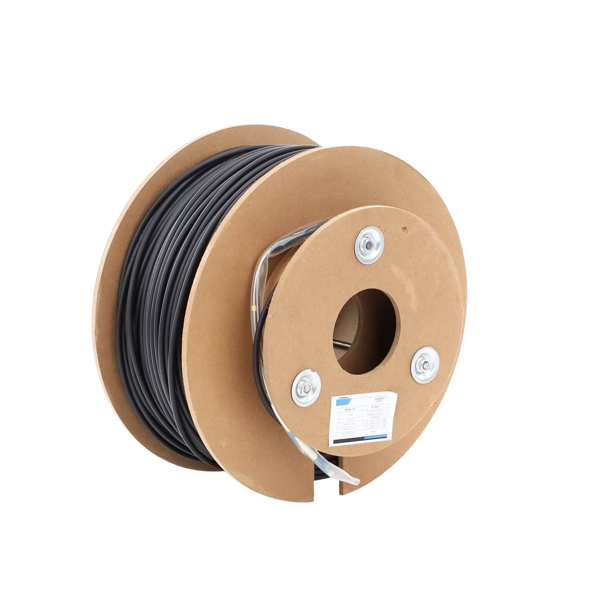 Carrete de Fibra Óptica Monomodo 9/125 LC-LC Dúplex 150m Reforzada Kevlar Subterránea | LINKEDPRO EF-150-LC - SILYMX