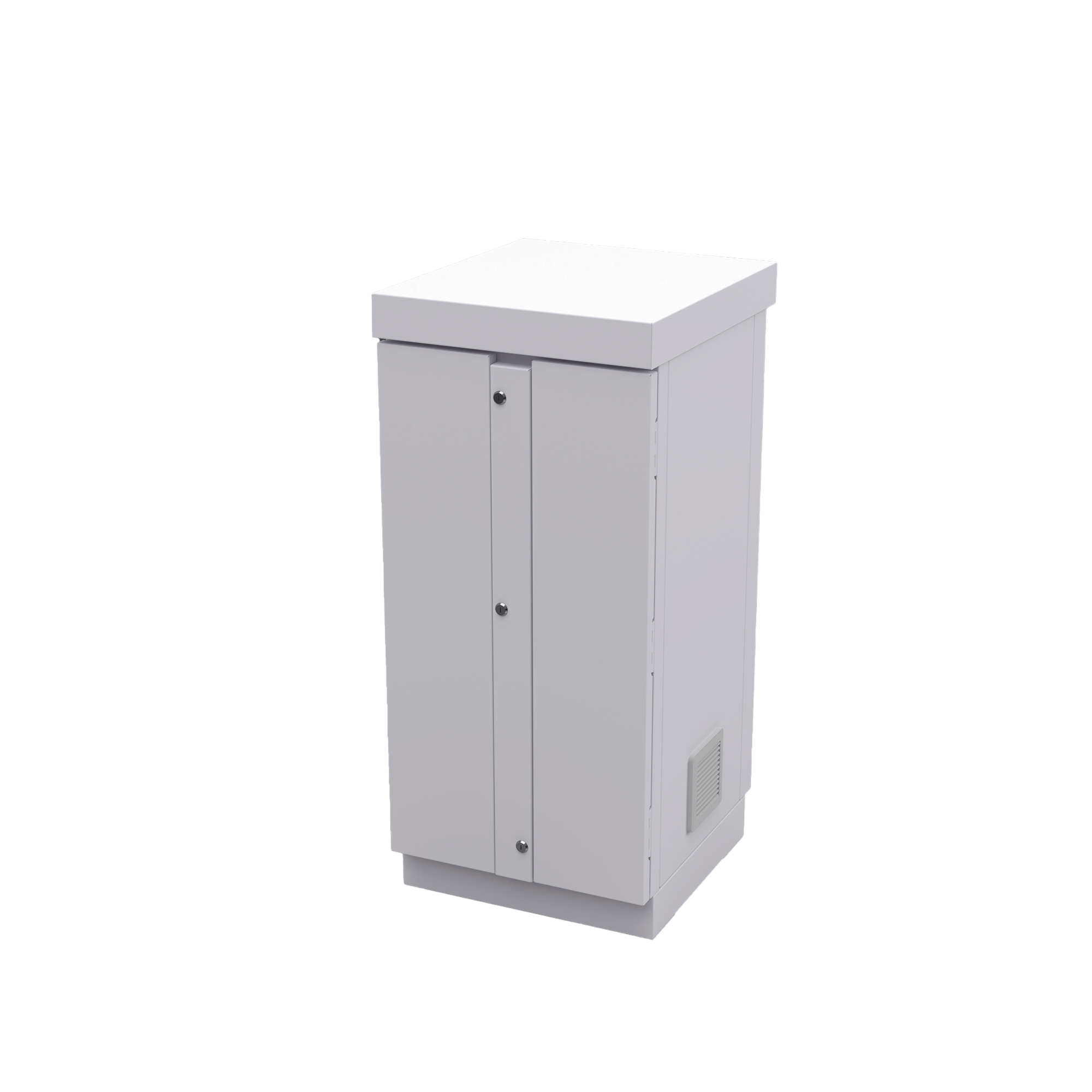 Gabinete de Seguridad de Lámina Galvanizada  para Almacenamiento de Baterías (Hasta 6 baterías PL110D12) EPCOM INDUSTRIAL EFCB051106W - SILYMX