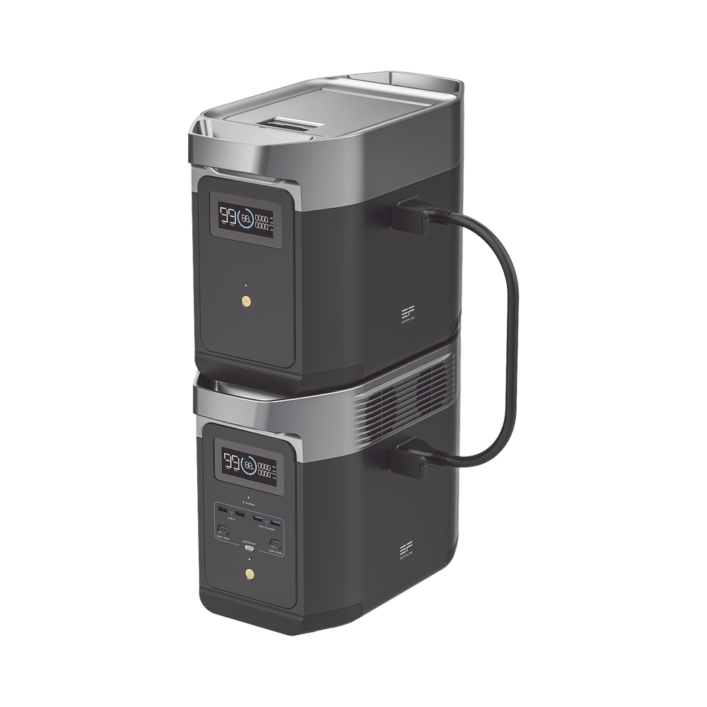 Batería de Litio LFP Inteligente de 1024Wh para Aumentar Tiempo de Respaldo EFD-330EB - SILYMX